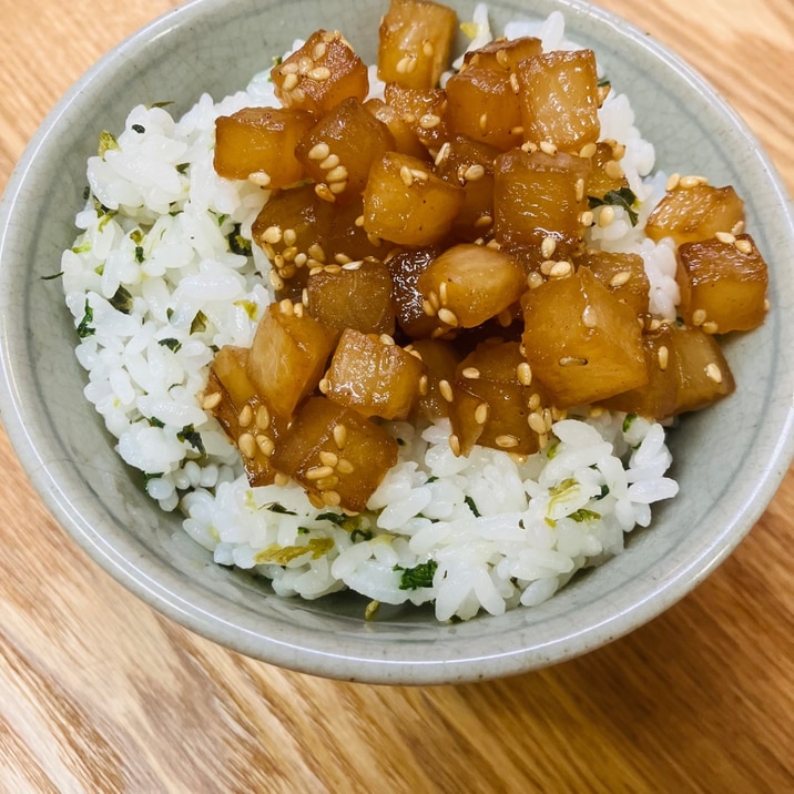 ご飯が進む‼コロコロ大根甘辛ふりかけ